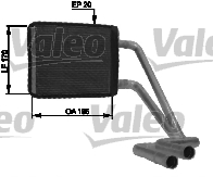 Valeo Kachelradiateur 812433
