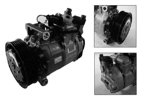 Airco compressor Valeo 813190