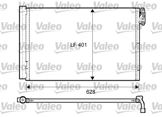 Airco condensor Valeo 814011