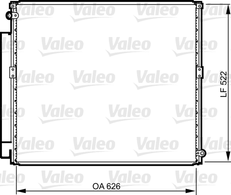 Airco condensor Valeo 814203