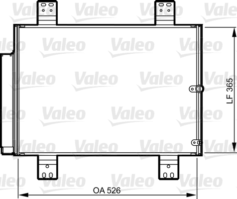 Airco condensor Valeo 814206