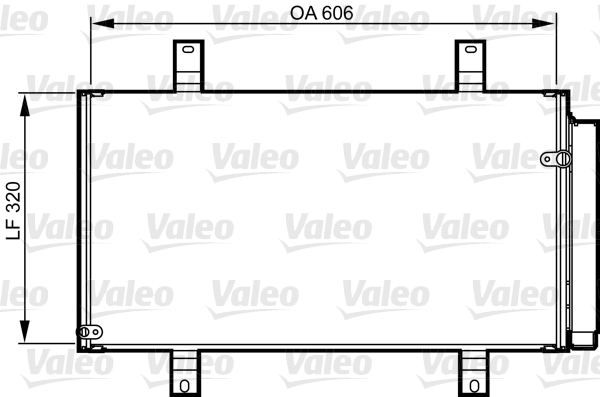 Airco condensor Valeo 814215