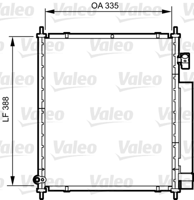 Airco condensor Valeo 814241