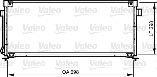 Airco condensor Valeo 814259