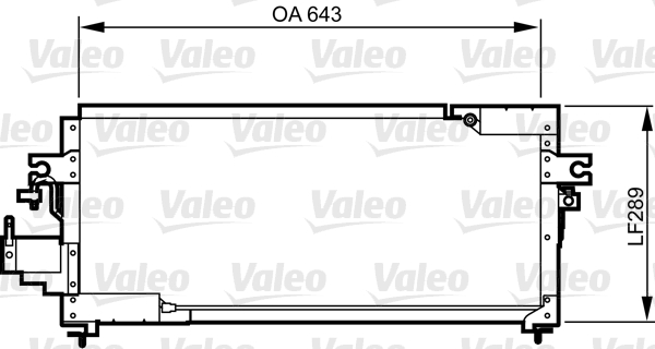 Airco condensor Valeo 814275