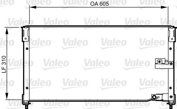 Airco condensor Valeo 814276