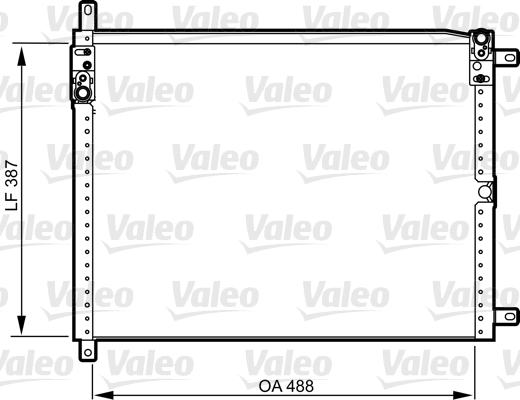 Airco condensor Valeo 814293