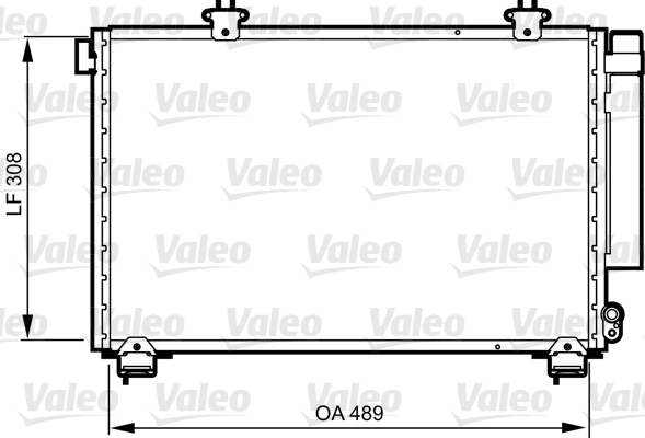 Airco condensor Valeo 814307