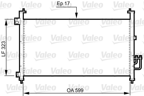 Airco condensor Valeo 814333