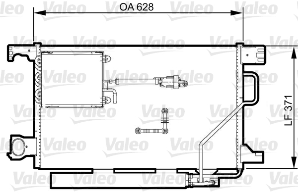 Airco condensor Valeo 814368