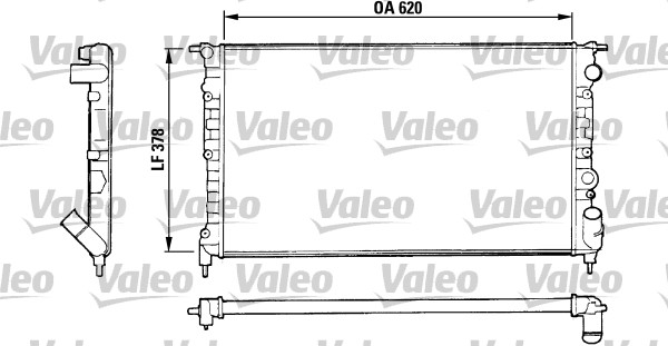 Radiateur Valeo 816552