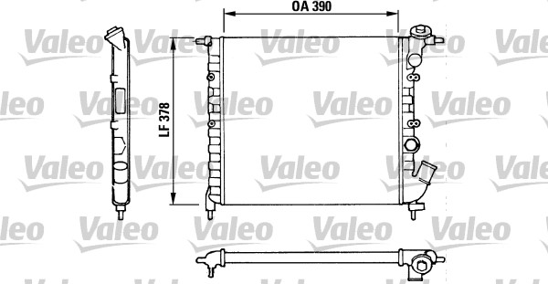 Radiateur Valeo 816655