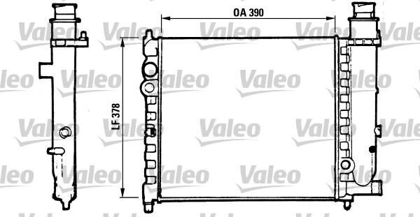 Radiateur Valeo 816700