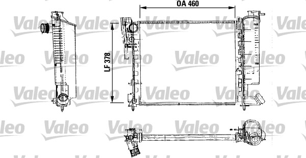 Radiateur Valeo 816715