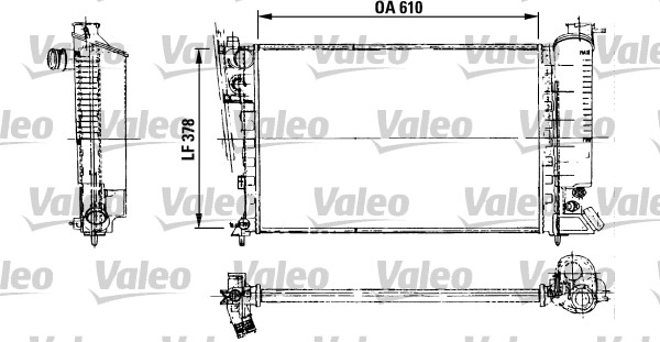 Radiateur Valeo 816716