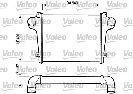 Interkoeler Valeo 816736