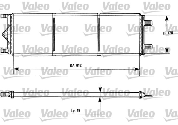 Radiateur Valeo 816868