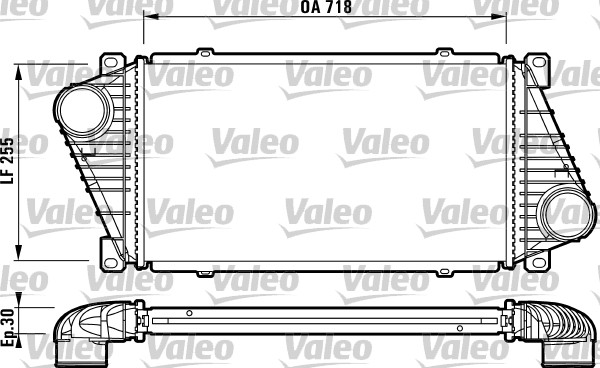 Interkoeler Valeo 816890