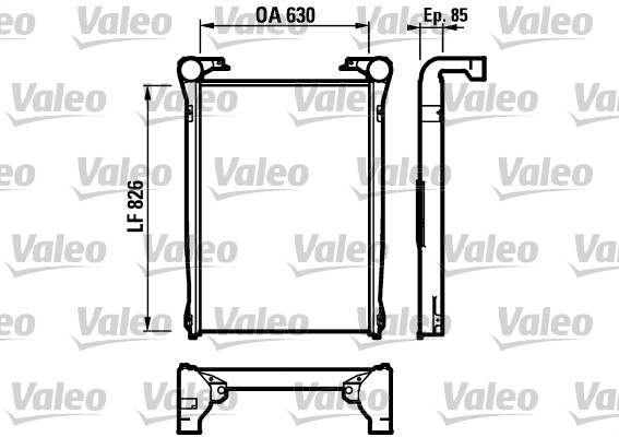 Interkoeler Valeo 816978