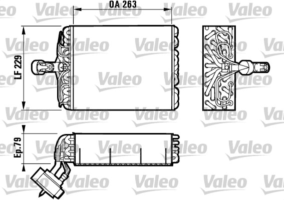 Airco verdamper Valeo 817080