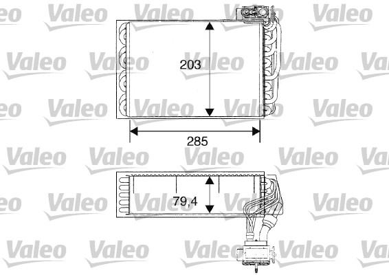 Airco verdamper Valeo 817093