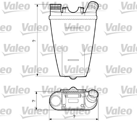 Interkoeler Valeo 817204