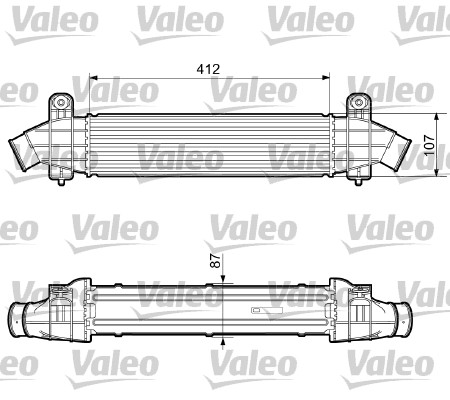 Interkoeler Valeo 817238