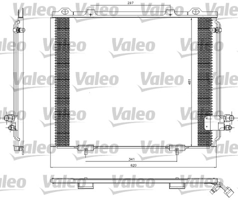 Airco condensor Valeo 817252