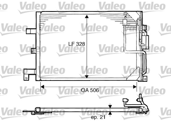 Airco condensor Valeo 817507