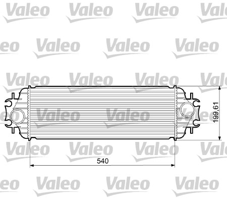 Interkoeler Valeo 817554