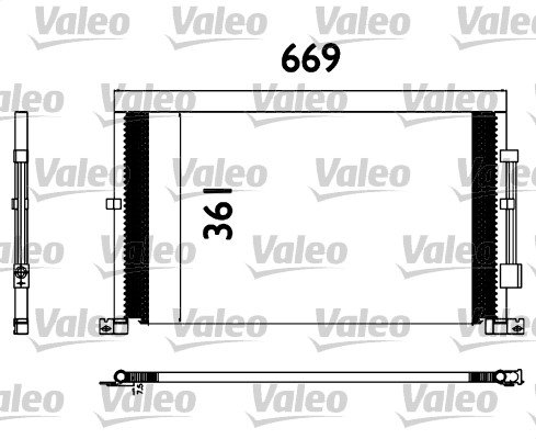 Airco condensor Valeo 817567