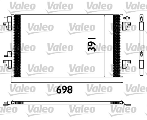 Airco condensor Valeo 817568