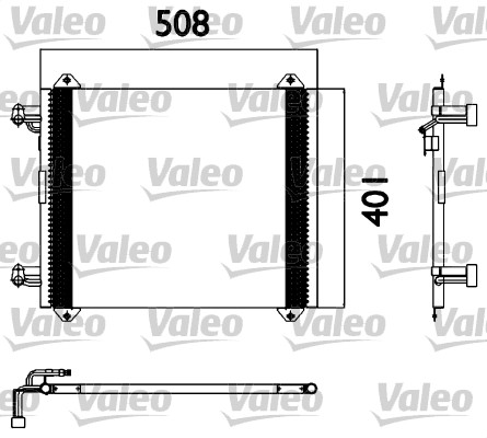 Airco condensor Valeo 817570