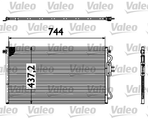 Airco condensor Valeo 817582