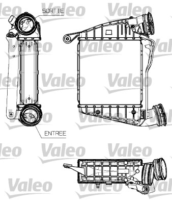 Interkoeler Valeo 817635