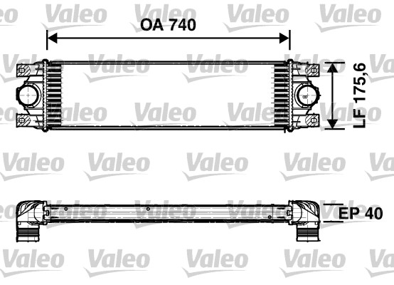 Interkoeler Valeo 817637