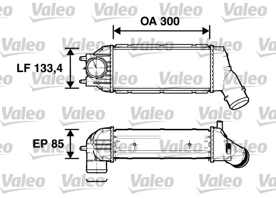 Interkoeler Valeo 817638