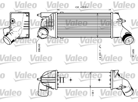 Interkoeler Valeo 817639