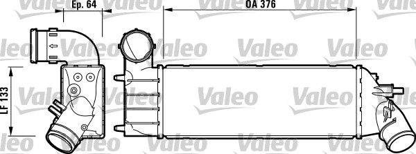 Interkoeler Valeo 817650