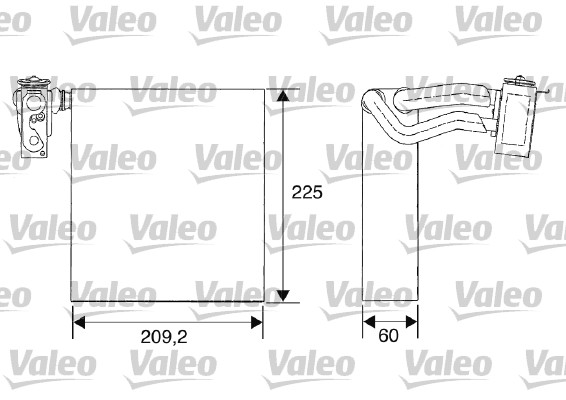 Airco verdamper Valeo 817683