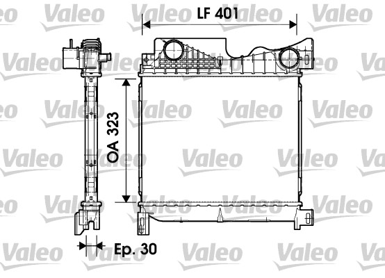 Interkoeler Valeo 817736