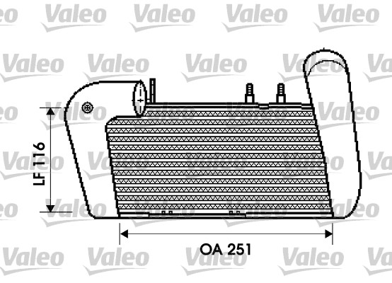 Interkoeler Valeo 817761