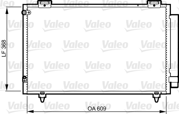 Airco condensor Valeo 817805