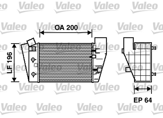 Interkoeler Valeo 817869