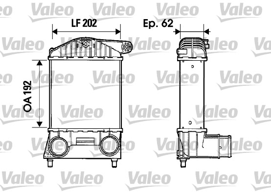 Interkoeler Valeo 817884