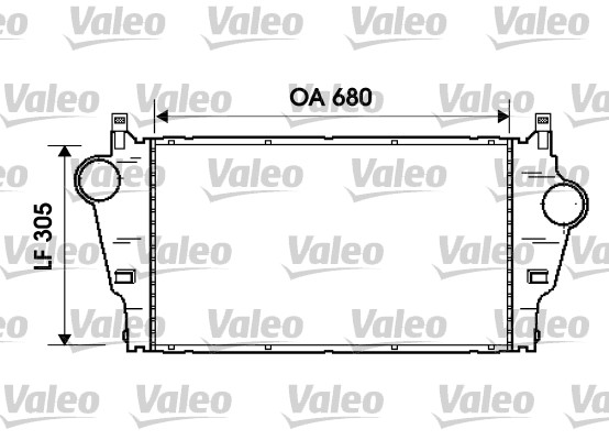 Interkoeler Valeo 817926