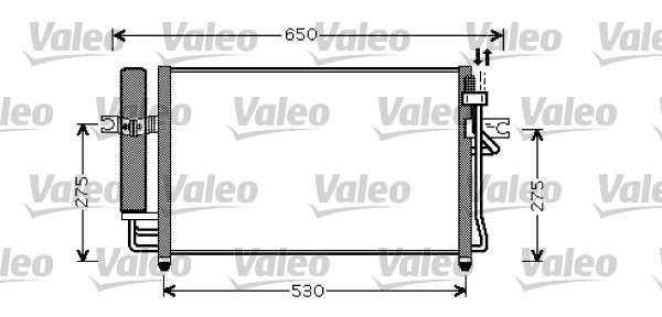 Airco condensor Valeo 818074