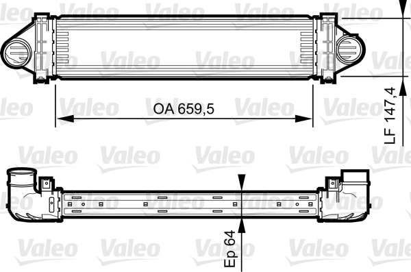 Interkoeler Valeo 818240