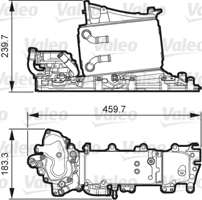 Interkoeler Valeo 818268