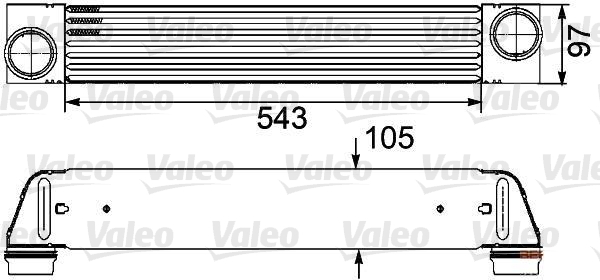 Interkoeler Valeo 818273